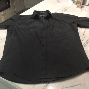 Black dress shirt size large